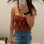 American Eagle Strapless Tie Top Photo 0