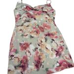 VICI Vicci boho spaghetti strap floral satin mini sexy fall dress romantic large Photo 3