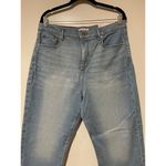 Loft  The Straight Crop High Rise Jeans Size 12 NWT Regular Fit 27.5" Inseam Photo 3
