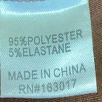 Princess Polly Brown Chain Belt Flared Leg Stretch Ankle Trousers Pants Size 4 Photo 5