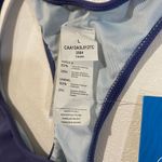 Cupshe  Blue Sports Bra Swim Top Women’s Large – Racerback Bikini Top NWT Photo 6