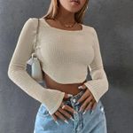 SheIn Cropped Knit Sweater Photo 0