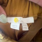 BODEN pull on elastic straight leg pants Viscose mustard‎ Women’s SIZE 8 long Yellow Photo 3