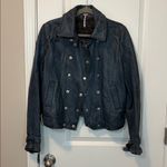 Free People Avis Leather Jacket Photo 4