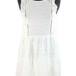 Sézane Sezane White Lace Dress 34 Photo 0