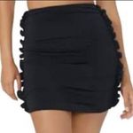 AFRM Black Ruffled Pencil Skirt Size undefined Photo 1