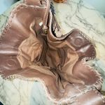 Isabella Fiore Y2K  Carina Hobo Dark Brown Knitted Real Leather 16'hx14L Boho Bag Photo 9