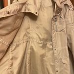 Dress Barn Woman Beige Nylon Zip Snap Hooded Jacket 18/20 Size undefined Photo 7
