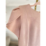 Calvin Klein  Blush Pink Tailored Sheath Dress Elegant Wedding 12 Quiet Luxury Photo 3