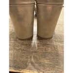 Paradox London Neala‎ Wide Fit Block Heel Glitter Sandals Champagne Size 9 Gold Photo 5