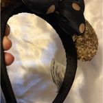Disney  Parks Ears Black Sequin Minnie Mouse Photo 3