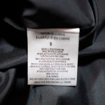 Theory Darua Wool Stitch Knit Sleeveless Scoop Neck Sheath Dress Black Red 8 Photo 2