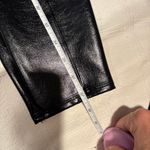 Spanx  Black Patent Leggings Faux Leather XL Photo 4