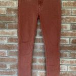Hudson Nico Super Skinny Jeans Size 27 Red Dusty Rose Photo 0