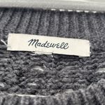 Madewell  Dark Gray Cable Knit Sweater Long Sleeve Crew Neck Women medium Photo 1