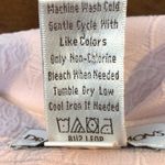 draper's & damon's Drapers & Damon’s Size XL Sleeveless Pale Pink Raised Floral style mater… Photo 5