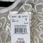 A pea in the pod NWT  WHITE SLEEVELESS TOP W/ TIE Photo 4