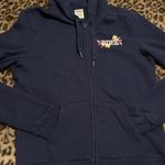 PINK - Victoria's Secret GUC  HOODIE VS FLORAL LOUNGE FULL ZIP HOODIE Women’s Size M Photo 3