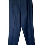 Giorgio Sant' Angelo Wool Pants Slacks Womens Size 16 Navy Blue Photo 0