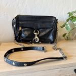 Rebecca Minkoff  | Morning After Clutch MAC Black‎ Leather Crossbody Purse Bag Photo 1