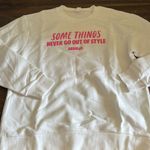 Some Things Never go out of Style Crew White Size M Photo 0