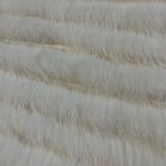 Metric Knits 100% Rabbit Fur Poncho Size M/L White Size M Photo 2