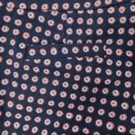 J.Crew 00 Blue Navy Orange / Coral Cotton Shorts Paisley Floral Patterened Photo 5