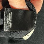 Ann Taylor  (M) BLACK STRETCHY CROP TOP WITH‎ V-NECK/3/4 SLEEVES PREOWNED Photo 4