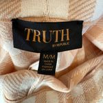 TRUTH PEACH CHECKERED KNIT PANTS // SIZE‎ Mediun Pink Size undefined Photo 5