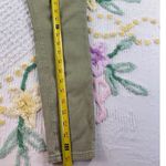 Banana Republic High Rise Skinny Jeans Olive Green Size 28 Premium Denim Photo 7