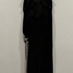 Mac Duggal  42002 Scoop Neck Body-Con Gown in Black Size US 14 Photo 4