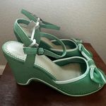 Nordstrom rsvp Designer Sandals BRAND NEW sz 9,5 Grass Green Photo 6