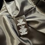 Norma Kamali  Boyfriend Jacket Blazer black pinstripe work wear size 12 Photo 4