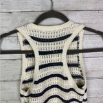 Madewell Crochet-Knit Crewneck Sweater Tank Bright Ivory Size XXS Photo 6