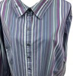 Chelsea Studio  tunic/knee-length shirt dress, size 3X, striped, 80s, retro, cute Photo 1