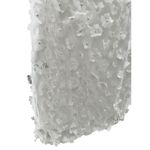 Storia  Small 3D Floral Appliqué‎ Shift Mini Dress Bridal Cocktail Party Metallic Photo 2