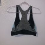 Old Navy  Woman’s Medium Green Black Racerback Padded Sports Bra Photo 1