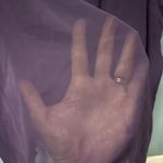 Avenue Women's Sheer Camisole Cami Top Plus Size 30/32 Plum Purple Photo 2