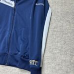 Columbia  Panthers Full Zip Track Jacket‎ Womens Sm Pitt Embroidered Navy Photo 3