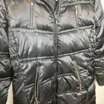 Laundry by Shelli Segal  Womens Winter Puffer Jacket In Black Size Medium Photo 2
