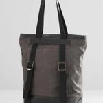 NEW PB Jeremiah Brent CONVERTIBLE DIAPER BAG 17" Gray Backpack Handbag Purse NWT Photo 9