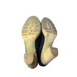 J.Crew  Black MacAlister Suede Block High Heel Ankle Boots Lace‎ Up Size 11 Photo 4