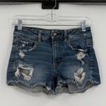 American Eagle high rise shortie shorts 4 Photo 0