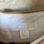 COS  tan pleated cuffed tapered trousers Photo 4