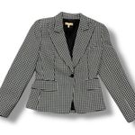 Michael Kors Collection Gingham Blazer Size 6 Photo 0