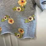 Urban Outfitters  Cropped Embroidered Sweatshirt Photo 3