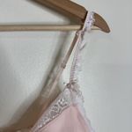 SKIMS  Cotton Lace Slip Dress Womens Medium Pink Primrose Nightgown Lingerie Photo 8