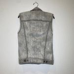 Levi's Levi’s Gray Denim Jean Vest Sz Sm Button Closure Cotton Classic Contemporary Photo 6