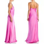L'Agence L’Agence Majesty Chain Trim Gown in Pink, Size 2 New w/Tag Photo 3