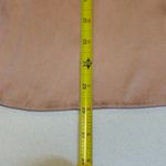 Paige  Pink Smocked Shoulder Button Front Blouse Shirt Top Long Sleeve Size S Photo 13